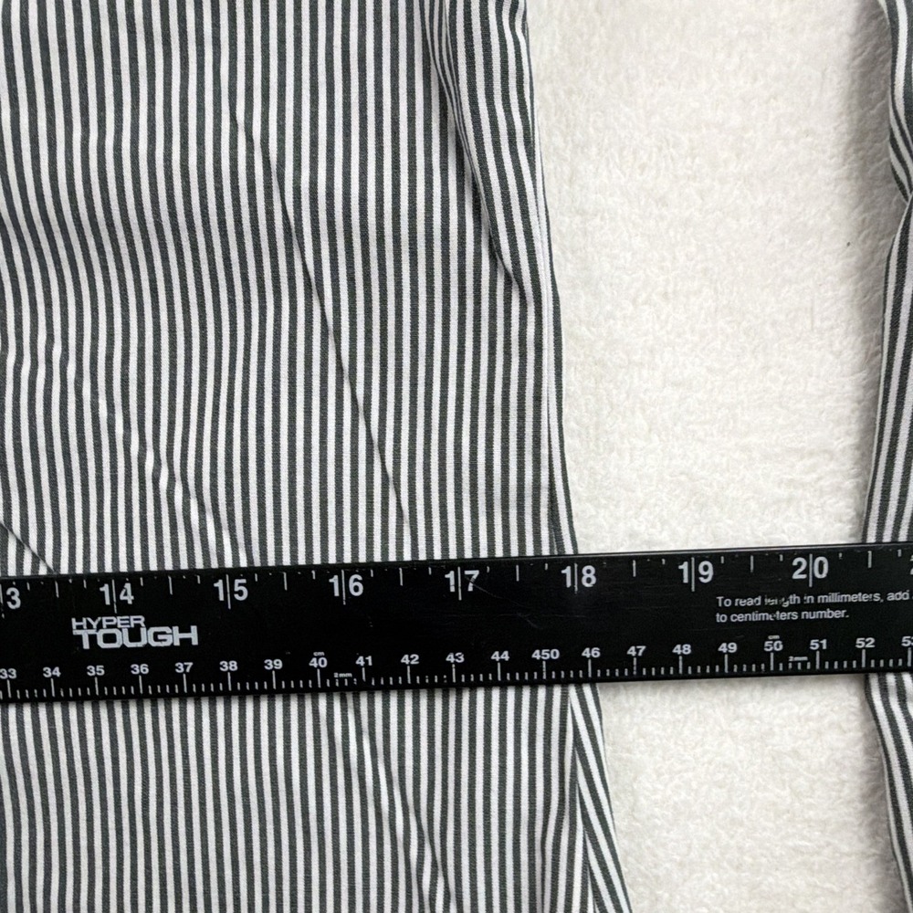 Vintage American Eagle Outfitters Striped Button Up Dark Academia y2k - Picture 4 of 6